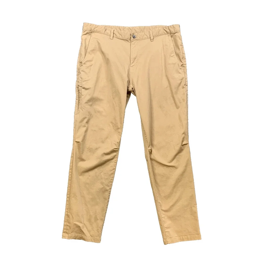 The North Face Pants Mens 40 Scone Cotton Stretch Flat Front Chino Straight Leg